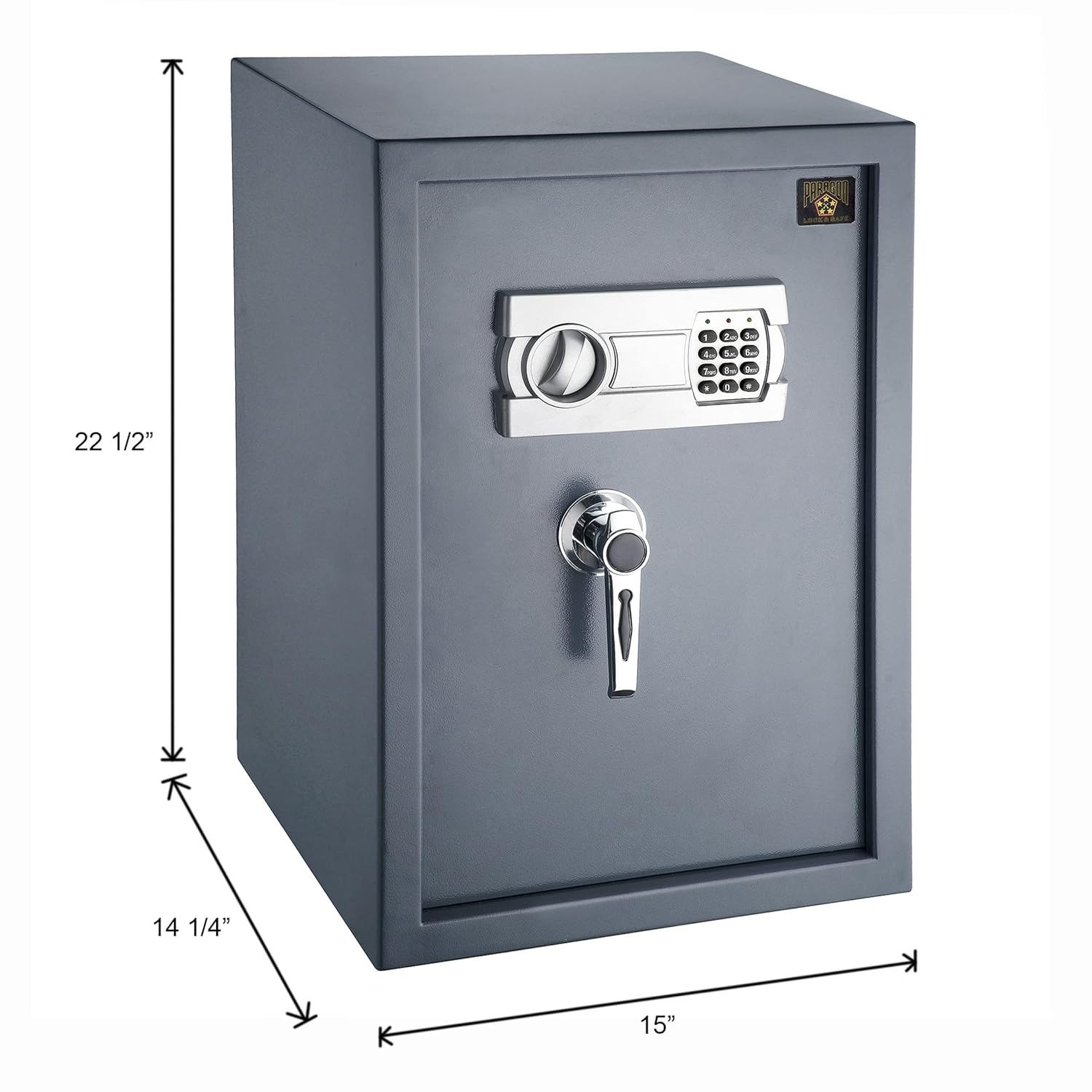 Paragon Lock and Safe 7803 Paraguard Deluxe Caja fuerte para el hogar