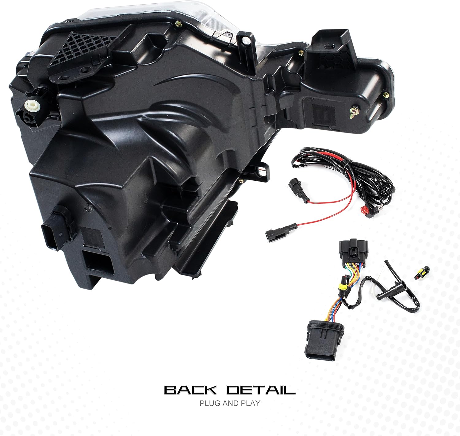inginuity time Faros delanteros LED para Ford Bronco 2021 2022 2023 Animación de inicio de señal secuencial Conjunto de lámparas delanteras