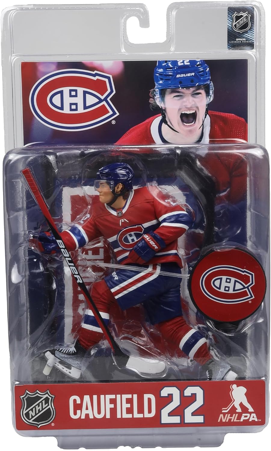McFarlane Toys – Cole Caufield (Montreal Canadiens) NHL 7in Figura Posada McFarlane’s SportsPicks