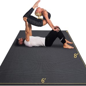 GXMMAT Esterilla de yoga extra grande de 0.236 x 0.315 x 0.276in, esteras de entrenamiento gruesas para el suelo de gimnasio en el hogar, estera de GXMMAT Esterilla de yoga extra grande de 0.236 x 0.315 x 0.276in, esteras de entrenamiento gruesas para el suelo de gimnasio en el hogar, estera de