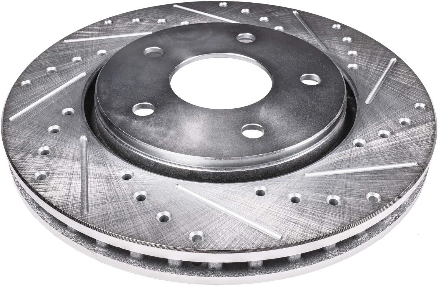 Detroit Axle – Rotores de freno delantero para rotores de freno perforados y ranurados Ford F-150 de 5 Lug 4WD 1997-2004 1998 1999 2000 2001 2002