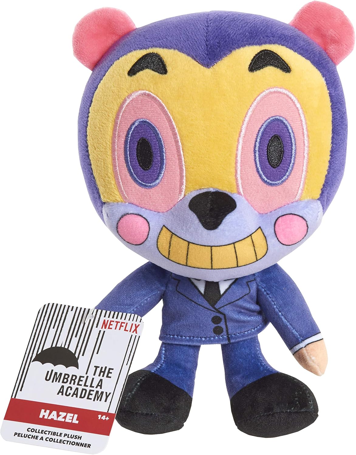 The Umbrella Academy – Peluche pequeño, color avellana, 8 pulgadas