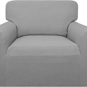 Easy-Going – Funda de silla 100% impermeabilidad doble, diseño jacquard elástico, protector de muebles a prueba de fugas para niños, mascotas, Easy-Going – Funda de silla 100% impermeabilidad doble, diseño jacquard elástico, protector de muebles a prueba de fugas para niños, mascotas,