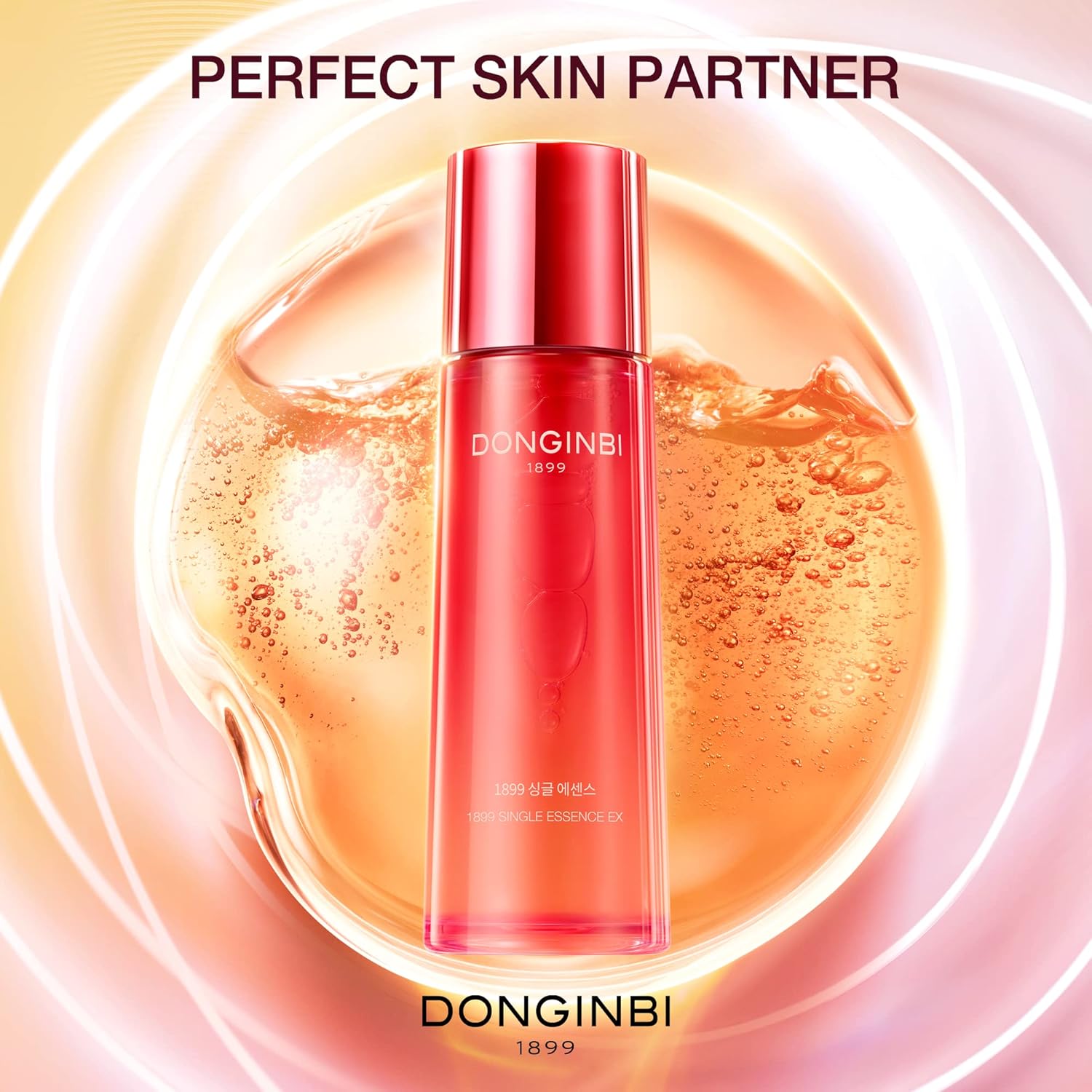 DONGINBI 1899 esencia única (4.06 fl oz) Esencia antienvejecimiento, suero facial hidratante de absorción rápida, productos coreanos para el cuidado