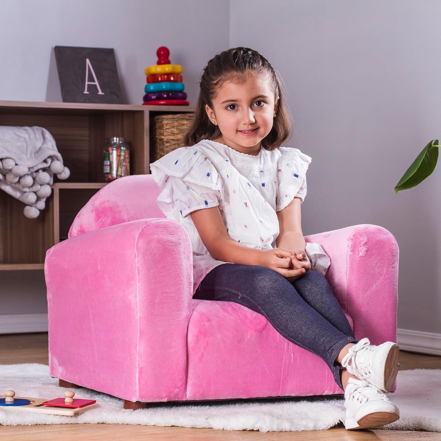 Keet COZ Line Cozy – Silla infantil color rosa