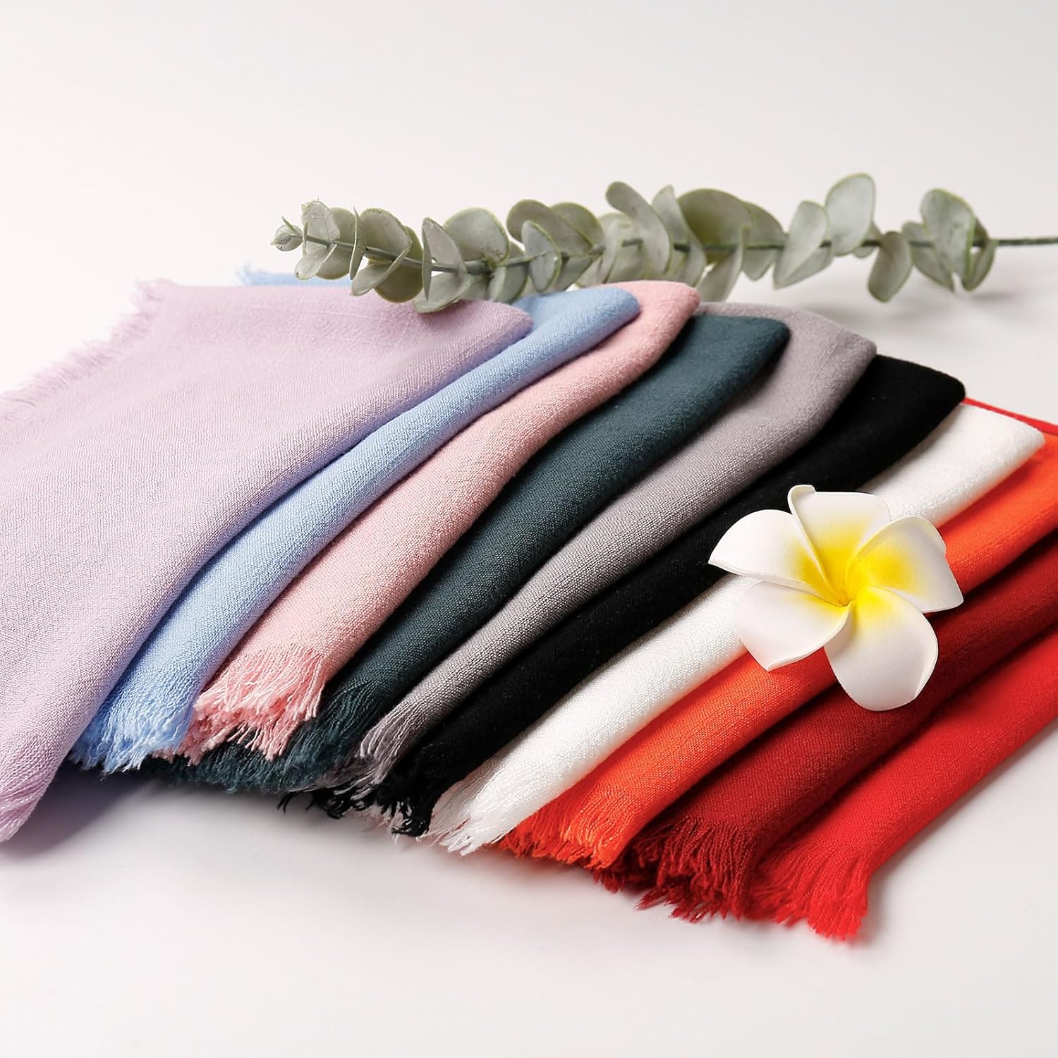 Juego de 8 servilletas de lino elegantes y duraderas para bodas, ocasiones especiales y uso diario, tela suave y absorbente, lavable a máquina y