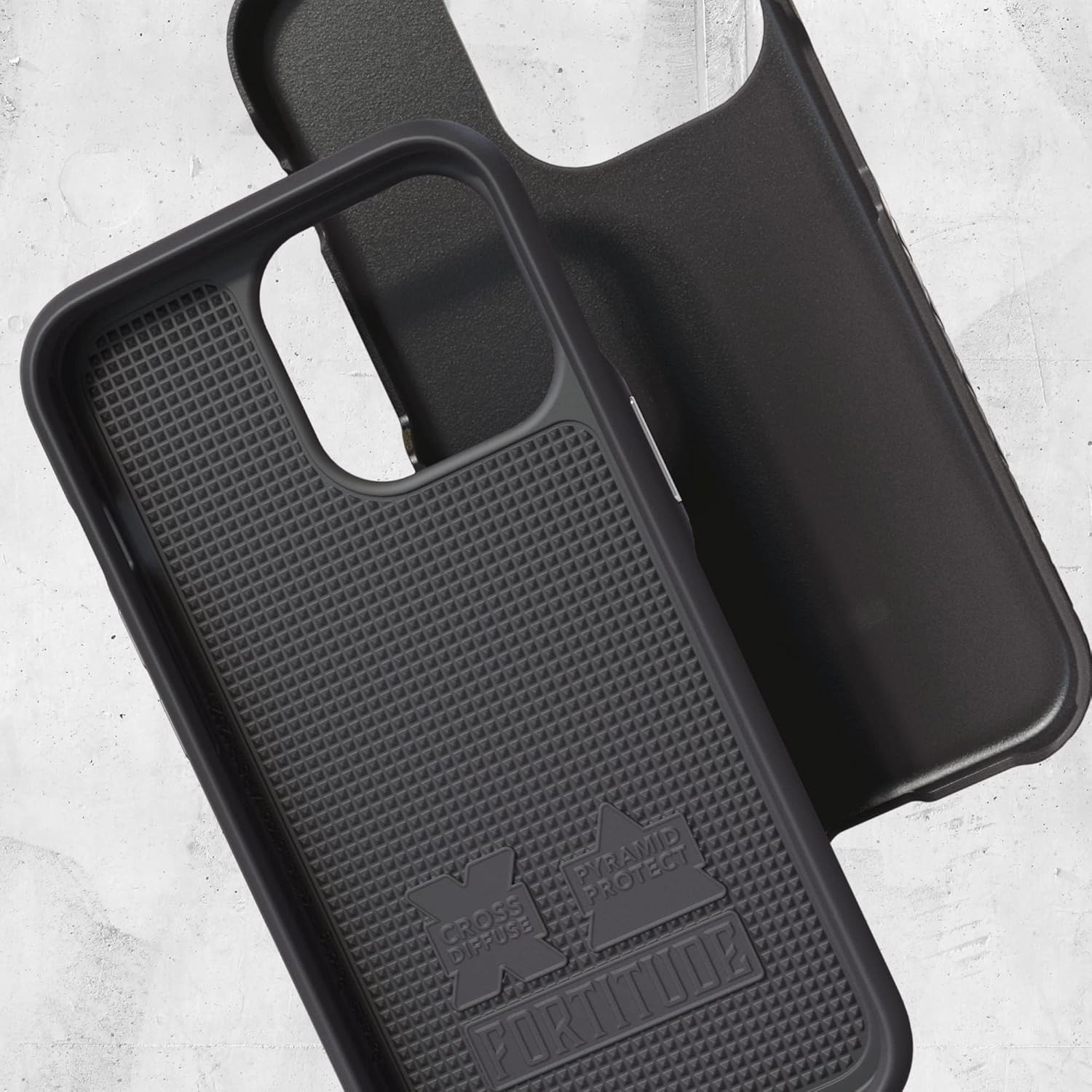 cellhelmet Mossy Oak  Bottomland Orig  Funda de doble capa en negro ónix diseñada para iPhone 12 Pro Max a prueba de golpes y caídas, duradera, como