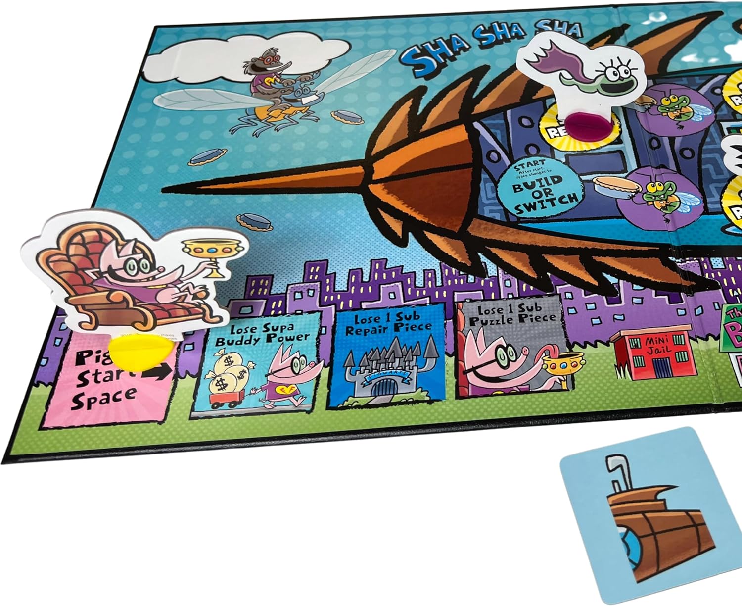 University Games, Dog Man Veinte mil pulgas bajo el mar, basado en el libro de Dav Pilkey