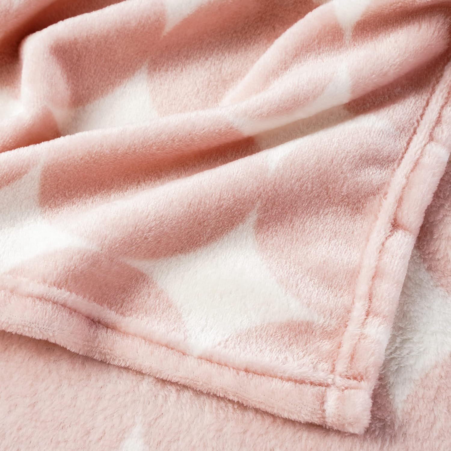 Bunnikins & Clover Manta ligera de franela de felpa súper suave para niños y niñas, manta de forro polar floral para niños, manta portátil para cuna