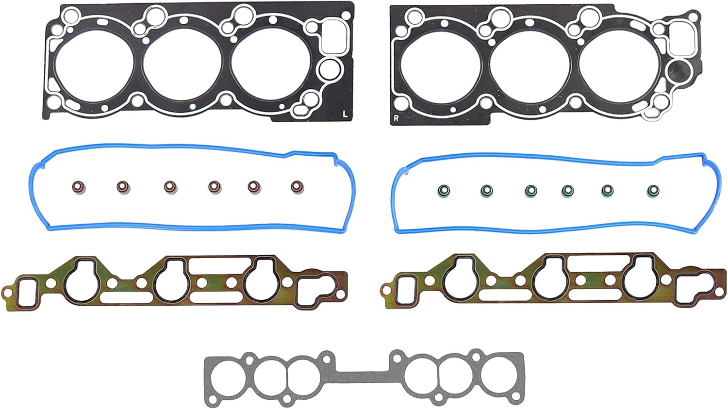 DNJ HGS950 Juego de juntas de culata de grafito para 1988-1995  Toyota  4Runner, Pickup, T100  3.0L  SOHC  V6  12V  2959cc  3VZE