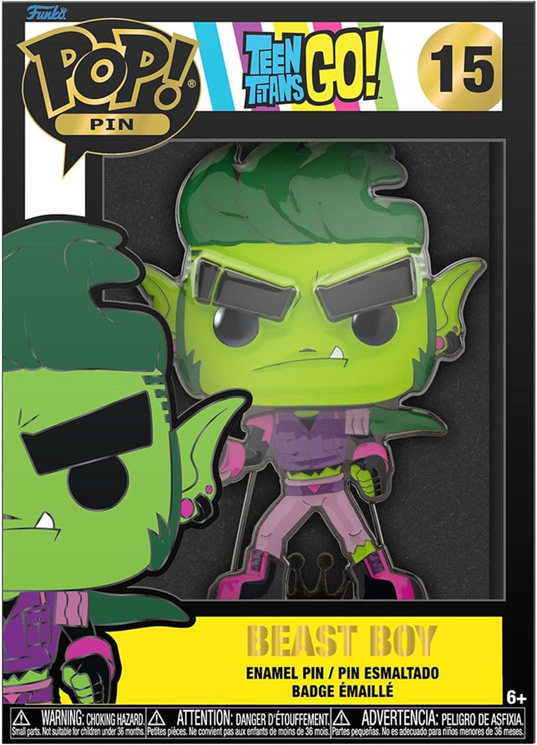 Funko Pop! Tamaño Pin DC Teen Titans – Chico Bestia