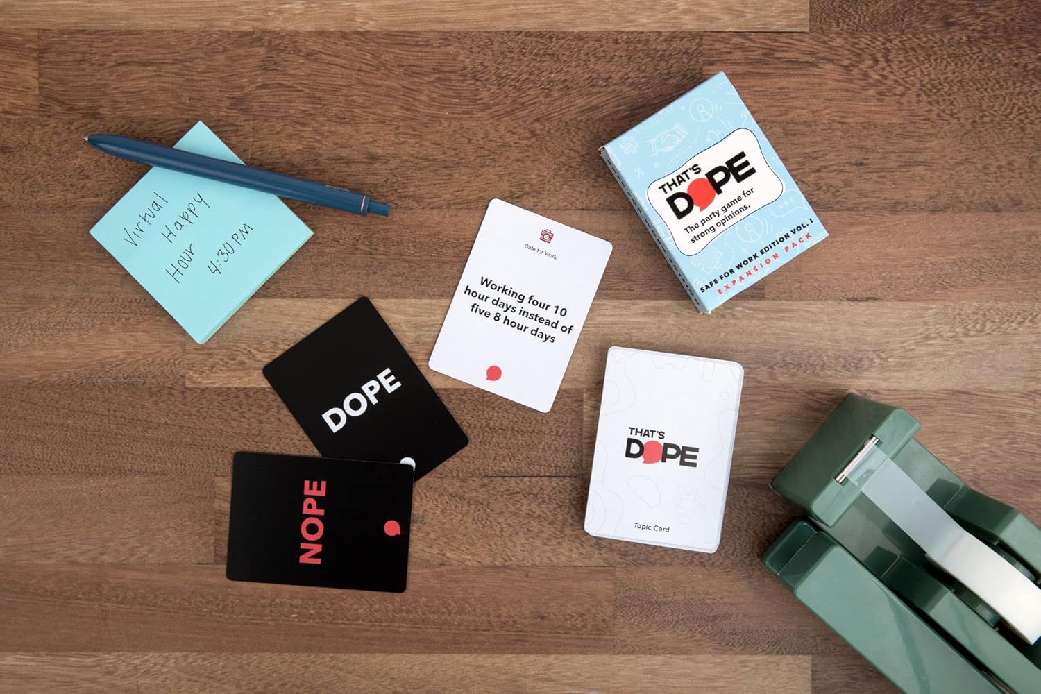 That’s Dope El juego de fiesta para opiniones fuertes  Edición segura para el trabajo
