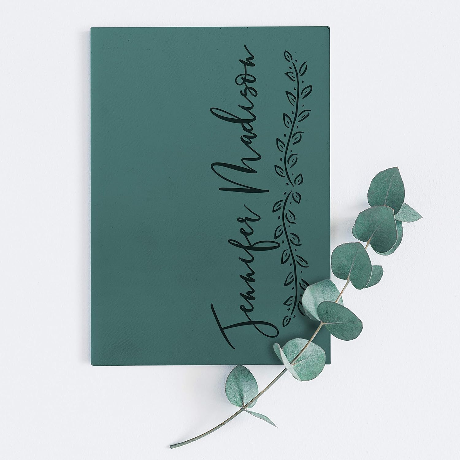 Diario de cuero personalizado  Marrón oscuro, 12 diseños  Cuaderno de texto para mujeres y hombres  Diarios personalizados para escribir para