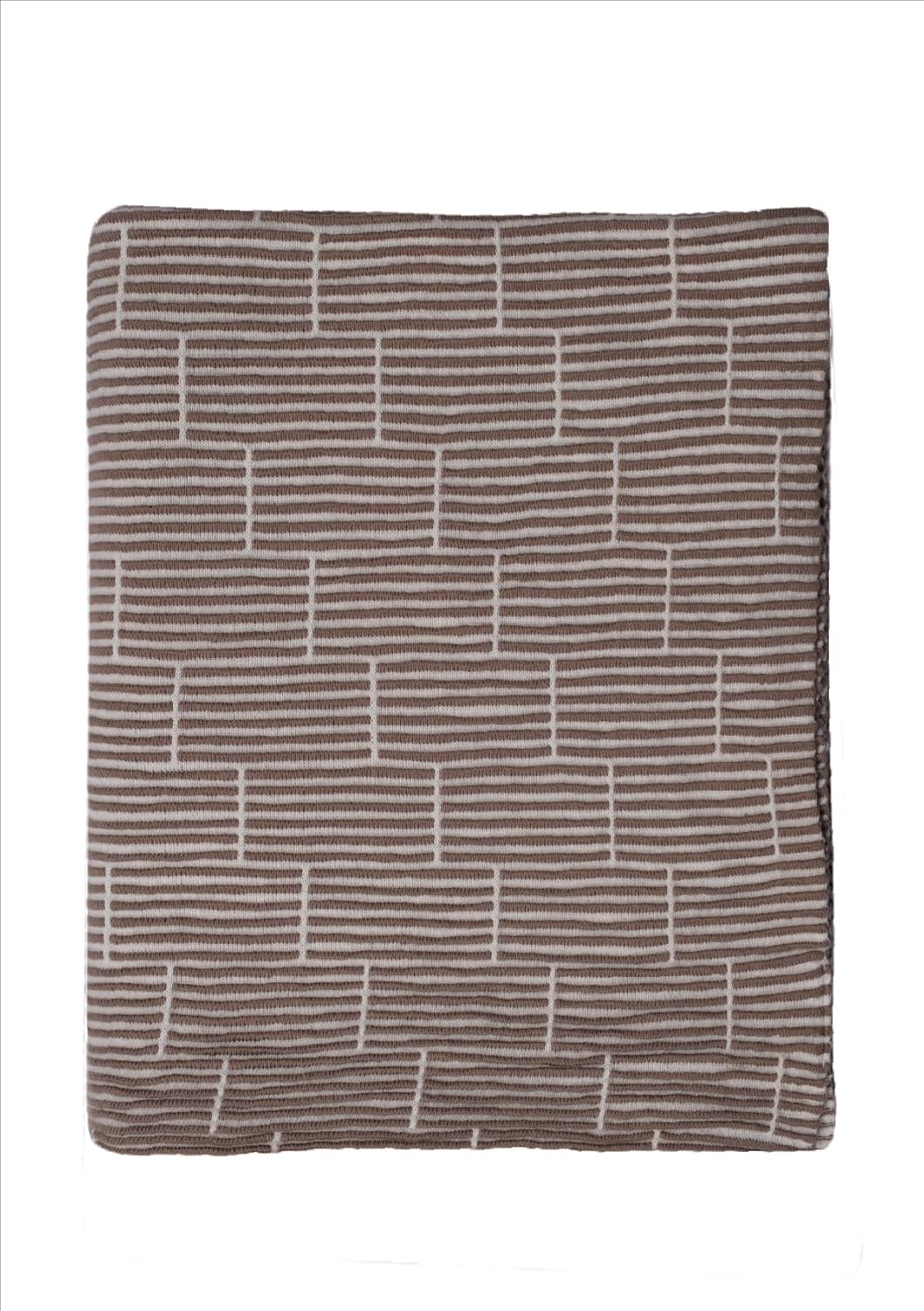 Norry Design Manta de punto para niños y adultos para mantenerse caliente  Se utiliza en sofá, sofá y cama  Línea de otoño de felpa suave de algodón