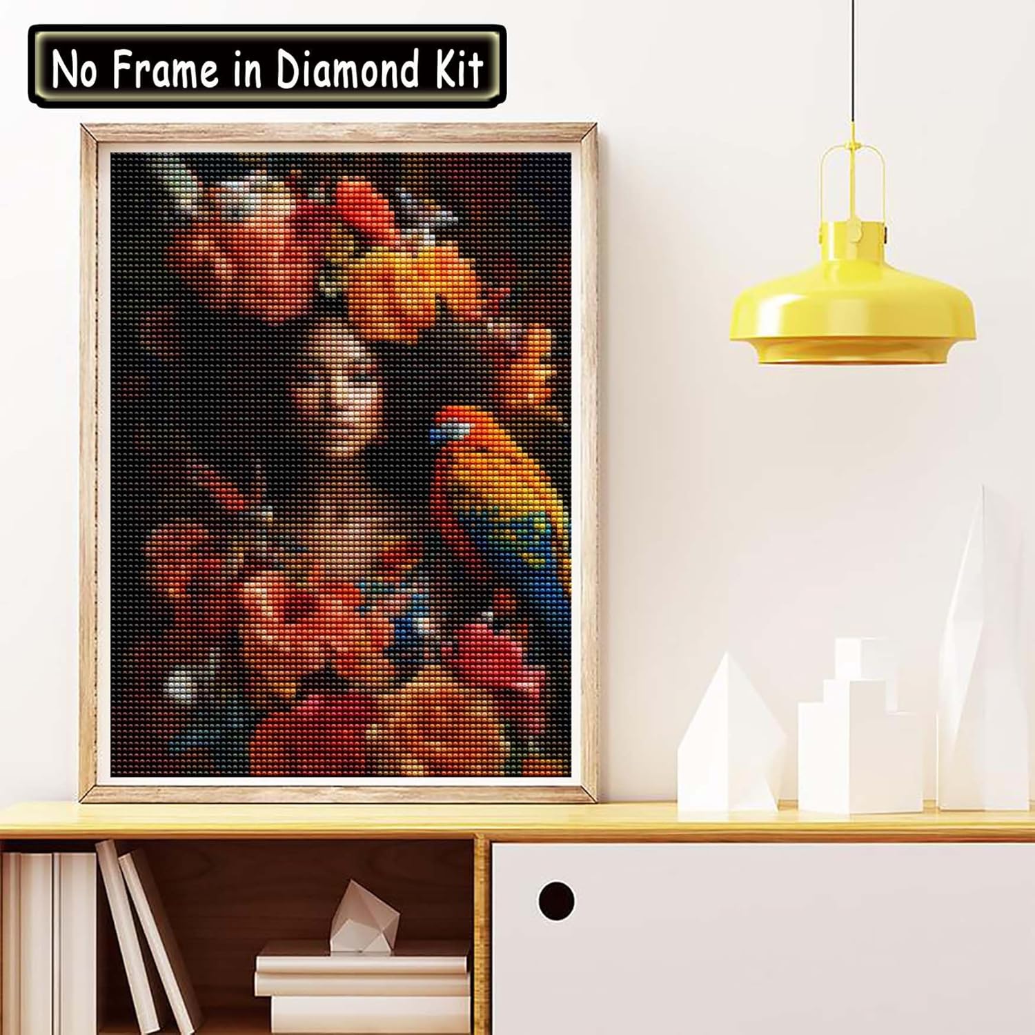 Cuneai – Pintura de diamante 5D para mujer africana, pintura con diamantes, bordado de cristal afroamericano, punto de cruz, kit de taladro redondo