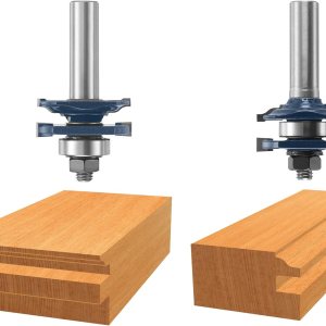 BOSCH 85625MC 1-58 pulgadas Ogee Stile & Rail Router Bits BOSCH 85625MC 1-58 pulgadas Ogee Stile & Rail Router Bits