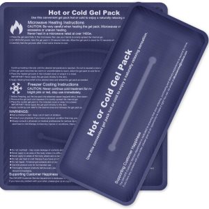 Paquetes de hielo reutilizables para lesiones, paquete de 2 paquetes de hielo de gel flexible suave caliente y frío para codo, rodilla, hombro, Paquetes de hielo reutilizables para lesiones, paquete de 2 paquetes de hielo de gel flexible suave caliente y frío para codo, rodilla, hombro,