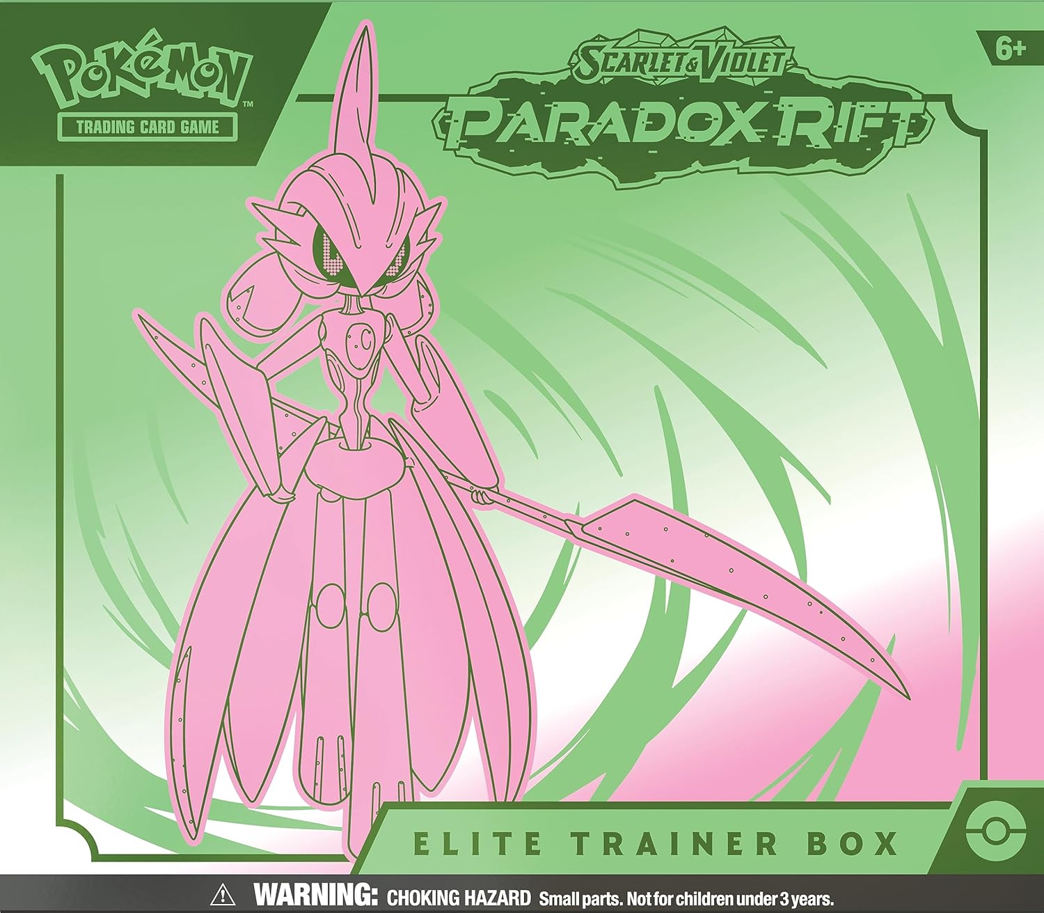POKEMON TCG Scarlet and Violet Paradox RIFT Elite Trainer Box – Iron Valiant