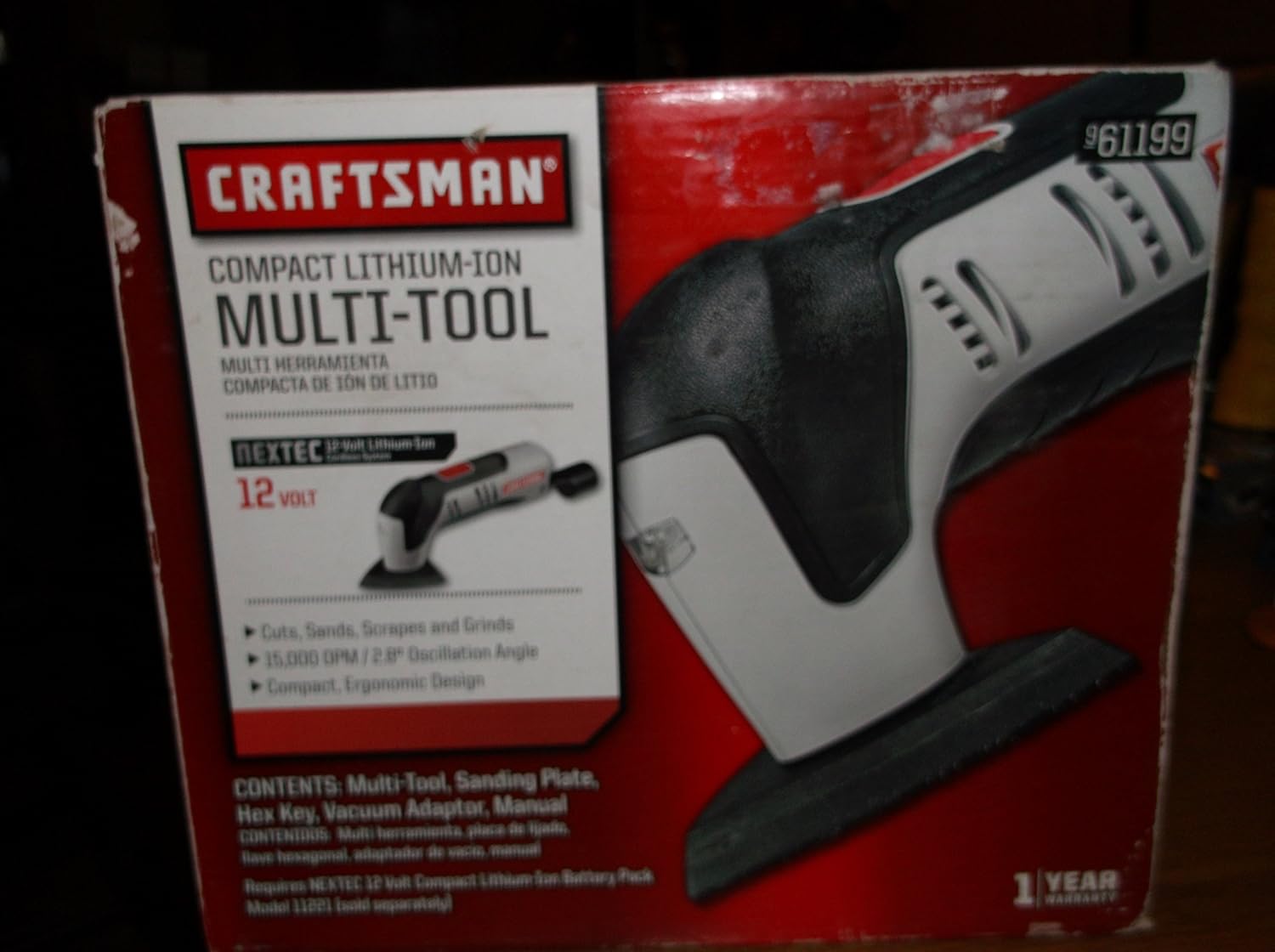 Craftsman Multiherramienta compacta de iones de litio, 9-61199