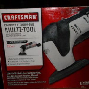 Craftsman Multiherramienta compacta de iones de litio, 9-61199 Craftsman Multiherramienta compacta de iones de litio, 9-61199