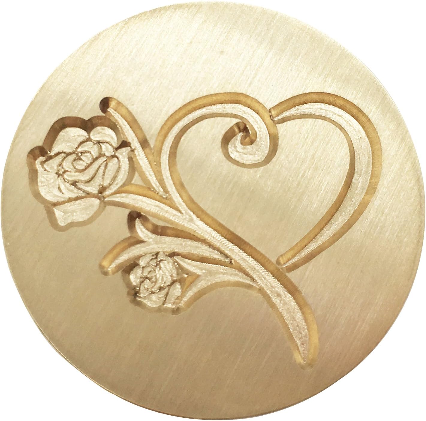 Sello de sellado de cera clásico retro vintage, manualidades, símbolo romántico, sello de cera, sello de metal, saludos elegantes para carta de