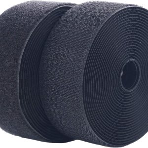 LLPT Rollo de cinta de velcro para coser de 2 pulgadas x 16.5 pies, tela de nailon sin adhesivo, tira de gancho fuerte para coser interiores y LLPT Rollo de cinta de velcro para coser de 2 pulgadas x 16.5 pies, tela de nailon sin adhesivo, tira de gancho fuerte para coser interiores y