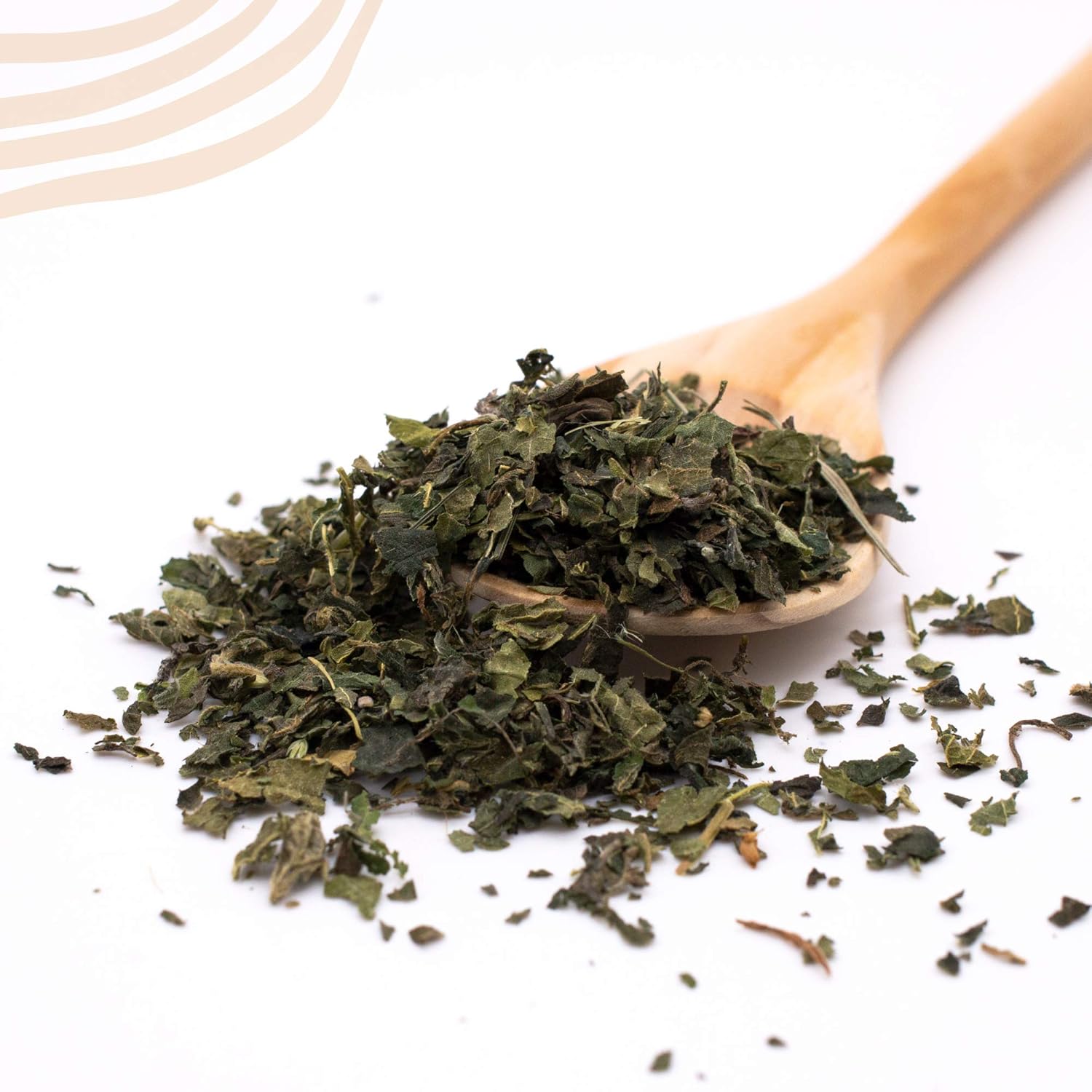 MagJo Naturals Té de hoja de ortiga, 1 libra (16 onzas) cortado y tamizado ortiga europea a granel (Urtica Dioica)