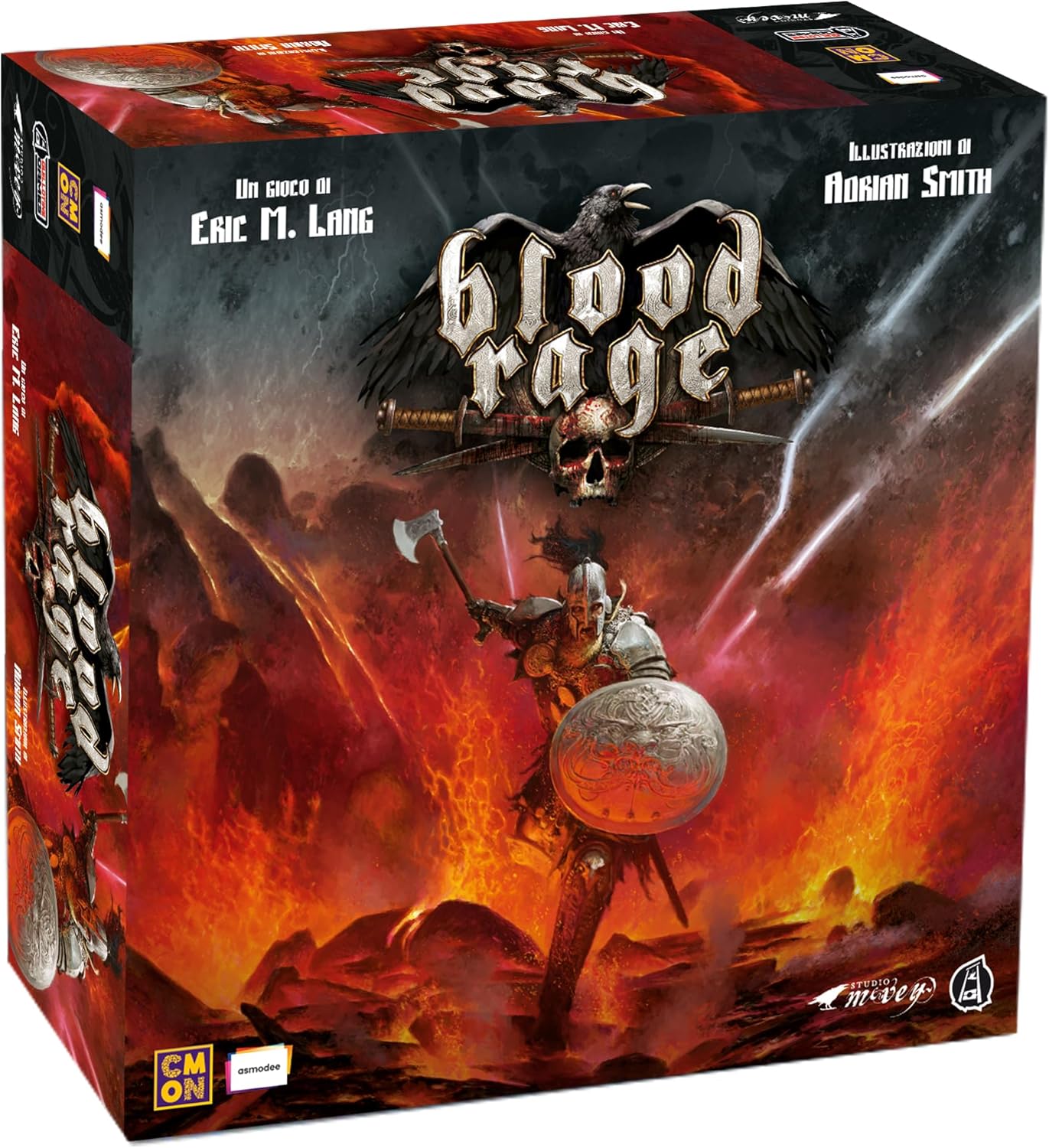 Asmodee 8730 Blood Rage, Individual, Multicolor