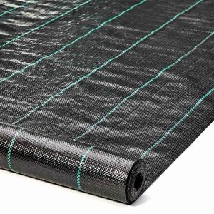 Tela de barrera de malezas prémium de 3 pies x 100 pies, cubierta de suelo resistente de 4.41 ozm para jardines al aire libre, tela bloqueadora de Tela de barrera de malezas prémium de 3 pies x 100 pies, cubierta de suelo resistente de 4.41 ozm para jardines al aire libre, tela bloqueadora de