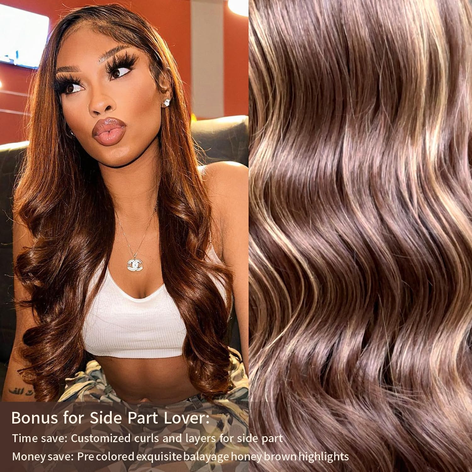 Peluca ondulada con encaje frontal, peluca rubia con encaje frontal prearrancada, peluca sintética HD sin pegamento con encaje frontal para mujer,