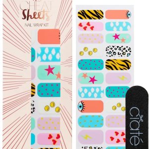 Ciaté London – Hojas de trucos para uñas en feria divertida, hoja de arte de uñas, calcomanías de manicura fáciles de aplicar, sin tiempo de secado, Ciaté London – Hojas de trucos para uñas en feria divertida, hoja de arte de uñas, calcomanías de manicura fáciles de aplicar, sin tiempo de secado,