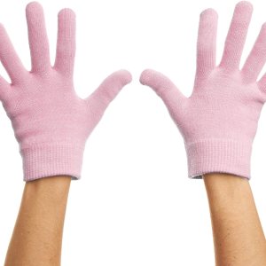 ZenToes Guantes hidratantes con forro de gel, tratamiento para manos secas, 1 par de guantes hidratantes para curación de manos agrietadas, reparan ZenToes Guantes hidratantes con forro de gel, tratamiento para manos secas, 1 par de guantes hidratantes para curación de manos agrietadas, reparan