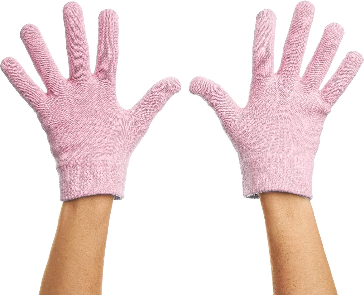 ZenToes Guantes hidratantes con forro de gel, tratamiento para manos secas, 1 par de guantes hidratantes para curación de manos agrietadas, reparan