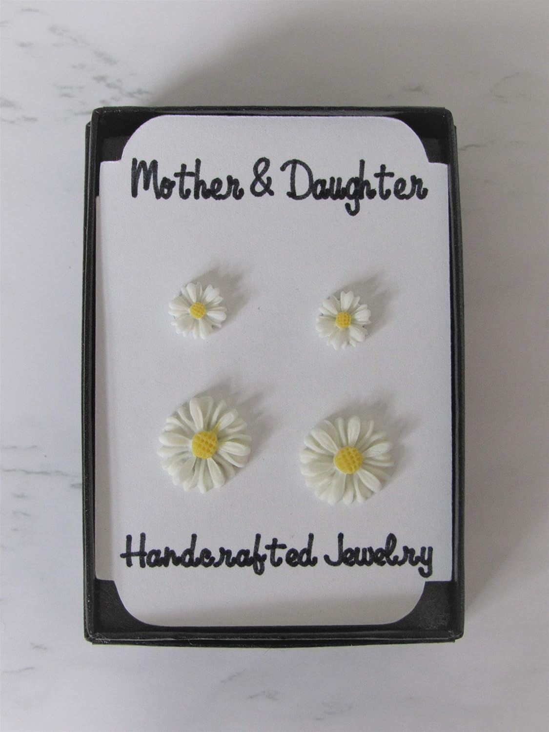 Daisy Studs, Mommy & Me Stud Earrings, Mother and Daughter Daisy Earrings, Spring Earrings, Matching Daisy Earrings, Mom Daughter Jewelry