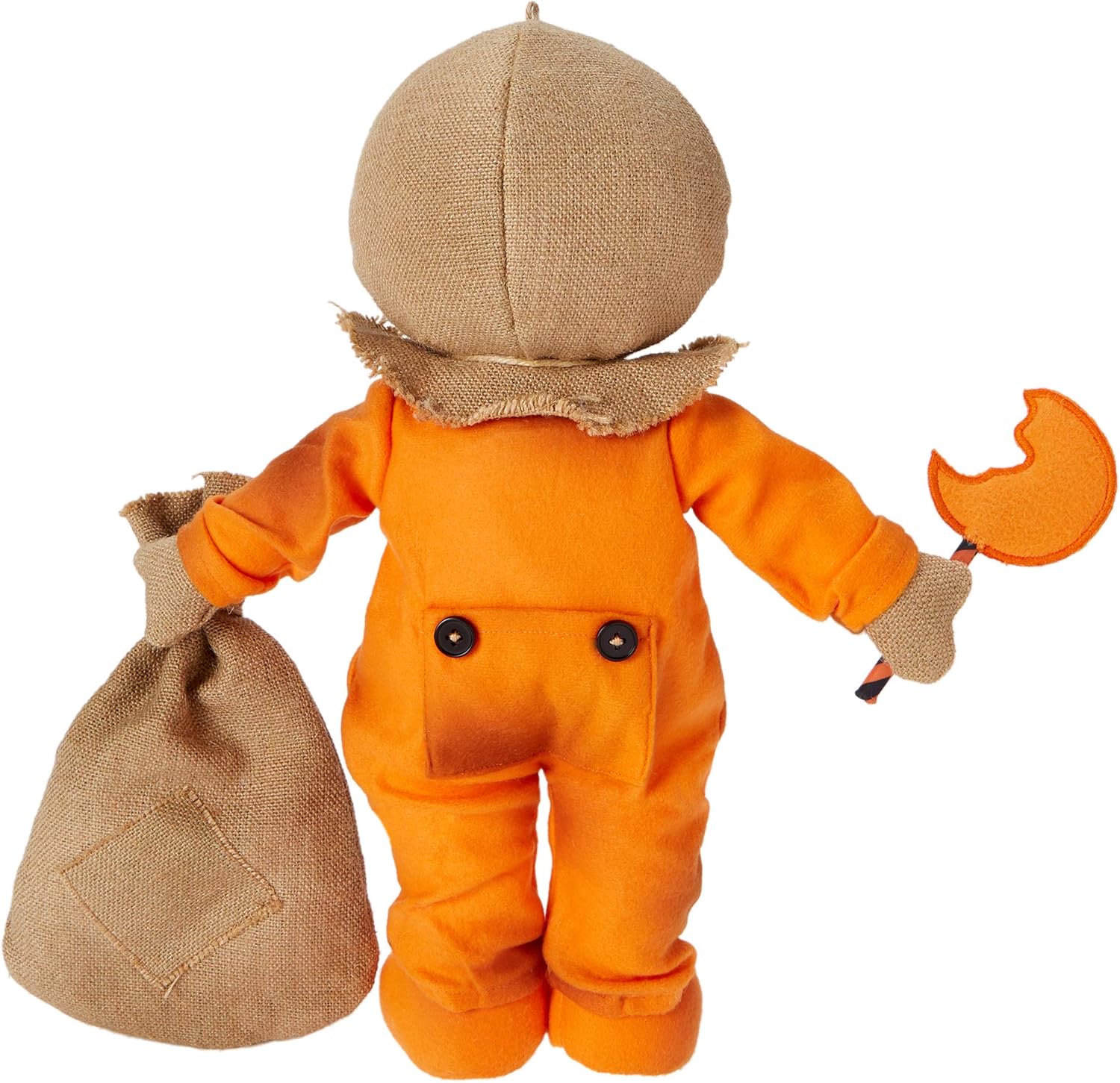 Spirit Halloween Trick r’ Treat Sam – Peluche con licencia oficial, decoración de terror, decoración de Halloween, decoración de interiores