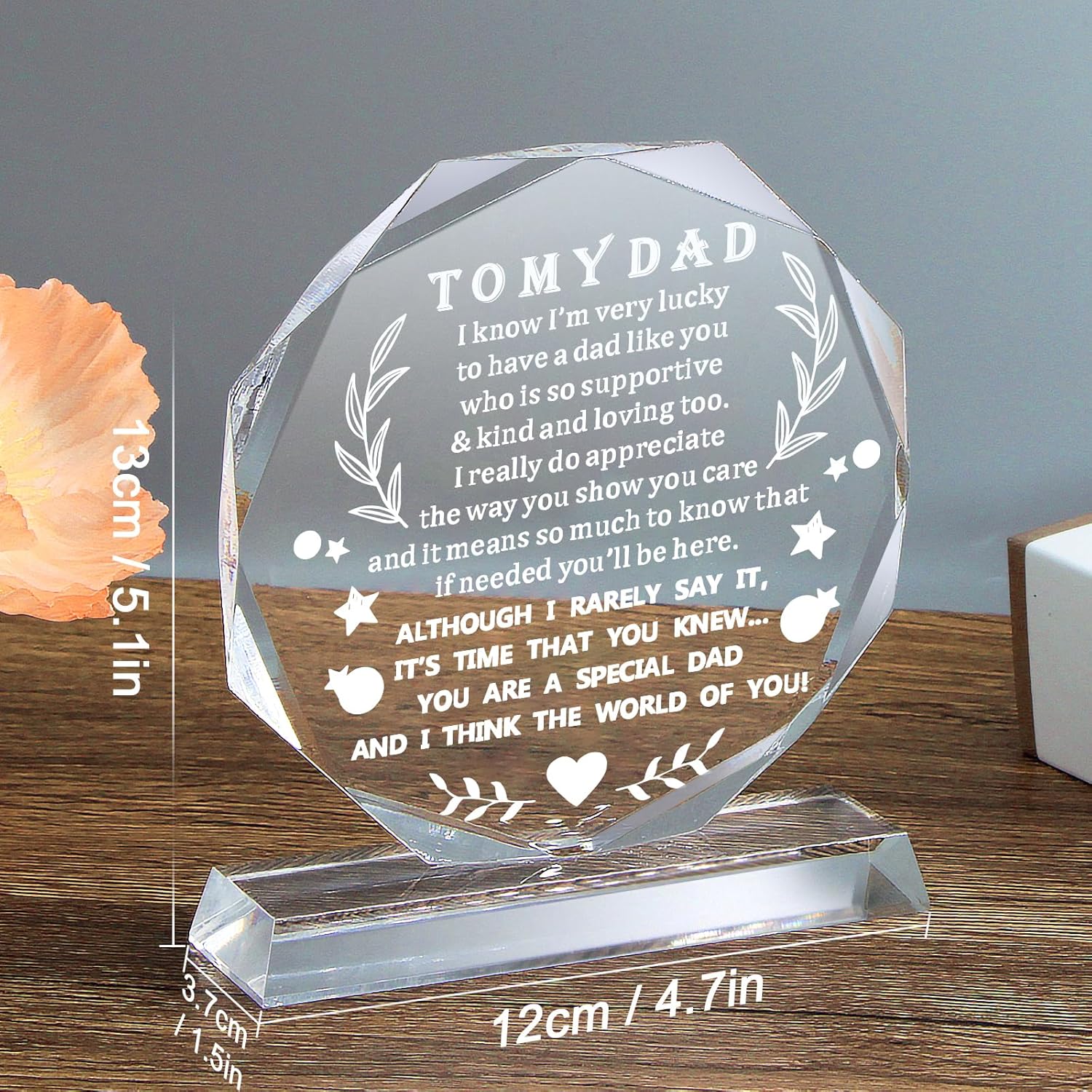 Regalos para papá  Regalos de cumpleaños para papá de hija hijo, regalo de Navidad de Acción de Gracias para papá, Día del Padre, ideas de regalo de