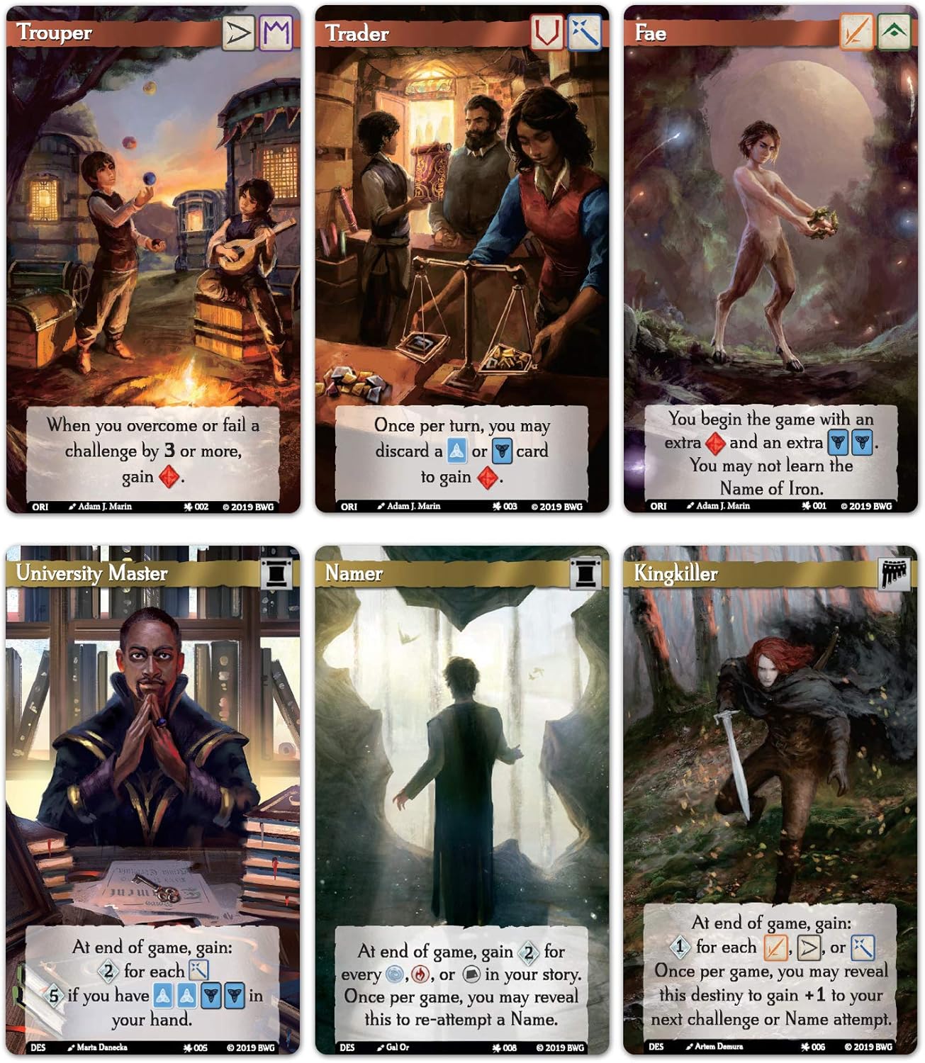 Brotherwise Games Llamado a la aventura Nombre del viento