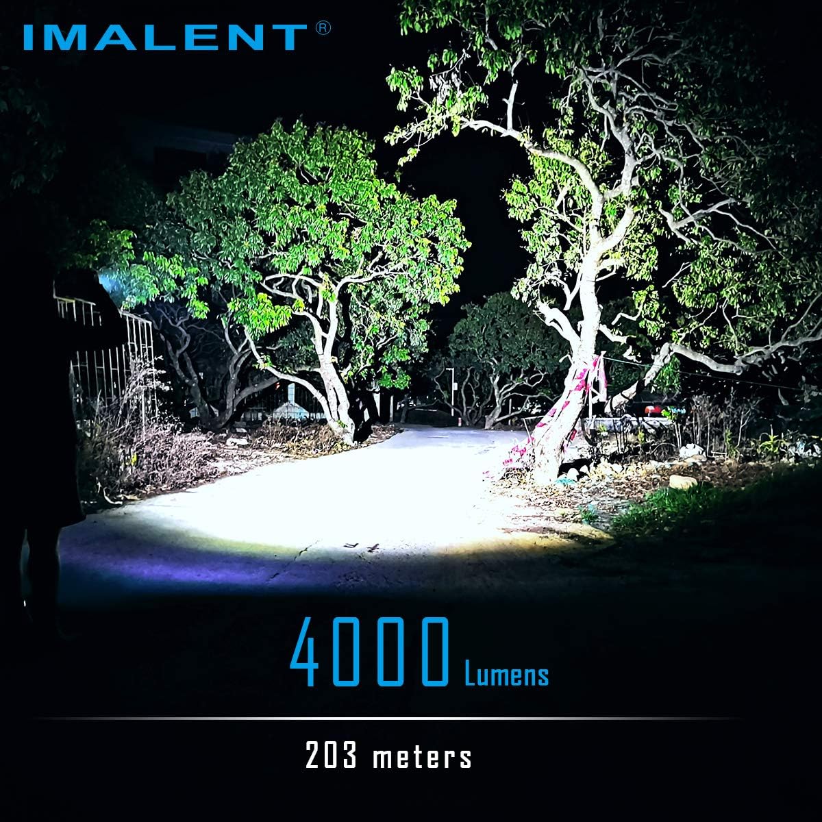 IMALENT LD70 EDC linterna de mano recargable, alto rendimiento 4000 lúmenes con un CREE XHP70.2 LED, 5 niveles de claridad para acampar y senderismo