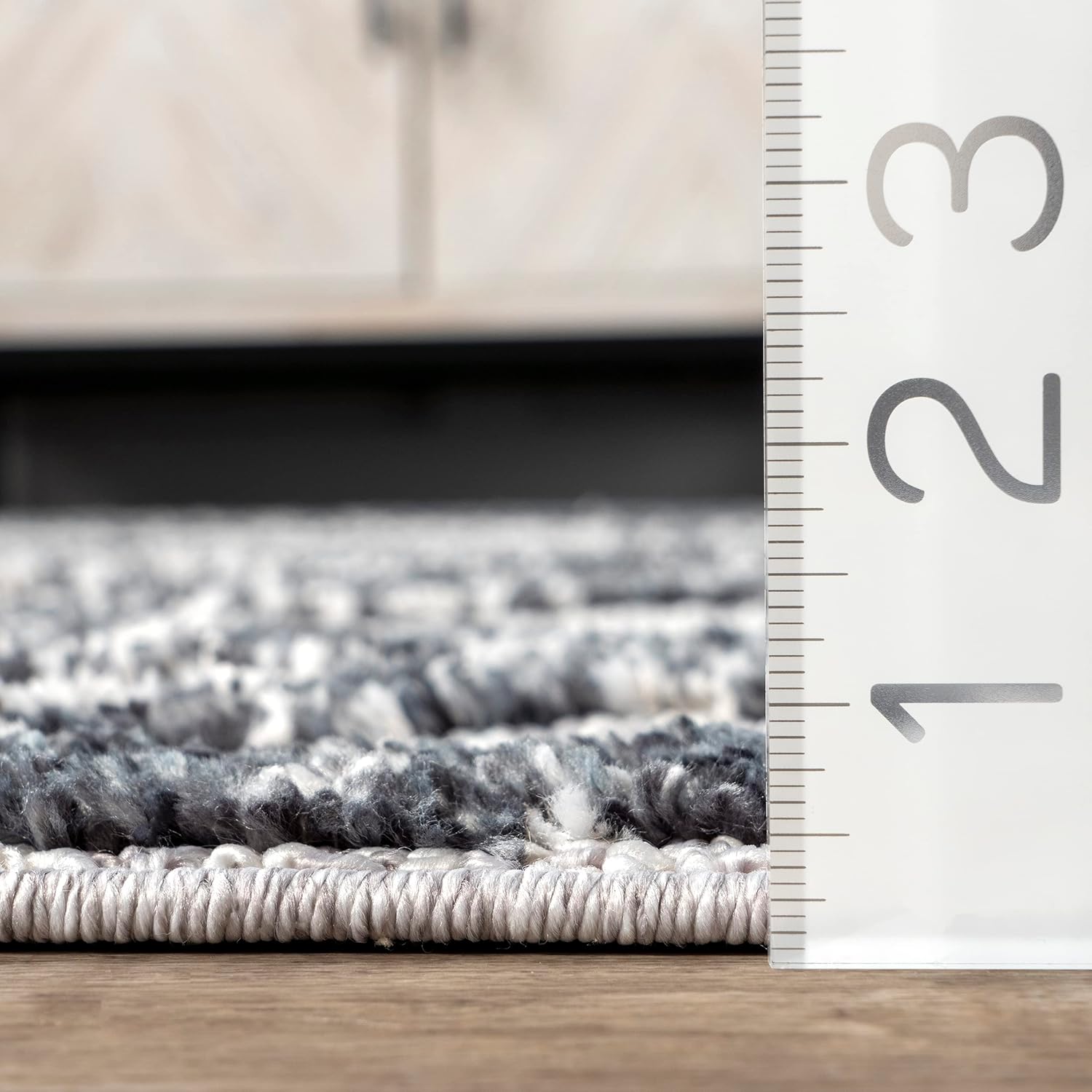 nuLOOM Ansley – Alfombra marroquí de celosía con borlas para sala de estar, guardería, habitación de los niños, dormitorio, geométrico, acogedor,