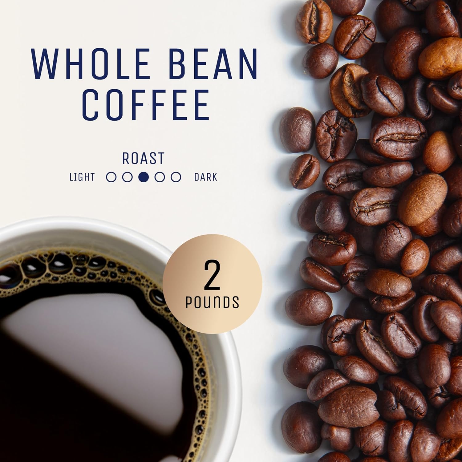Marquis – Granos de café descafeinado Europrocesados, ricos granos de café puramente colombianos, café descafeinado fresco con un aroma embriagador,