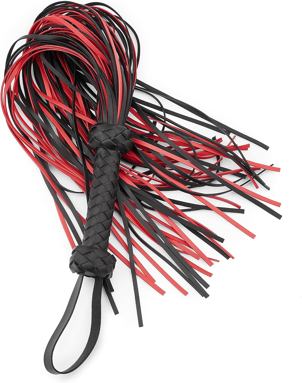 Látigo de cuero rojo de 30 pulgadas, látigo de caballo ecuestre – Látigo de caballo rojo