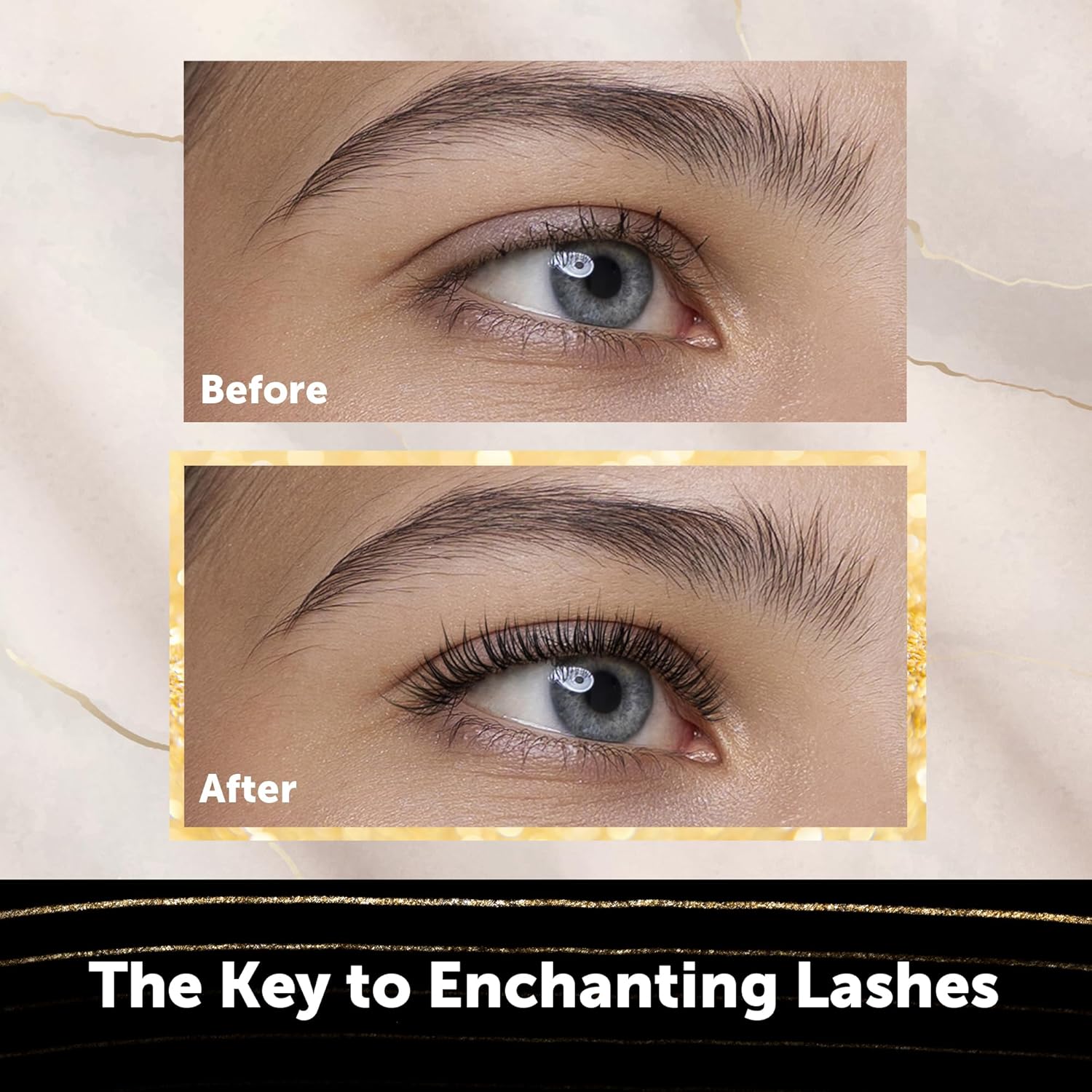 KL Killer Lashes Acondicionador de pestañas de suero de crecimiento de pestañas para pestañas más saludables y largas