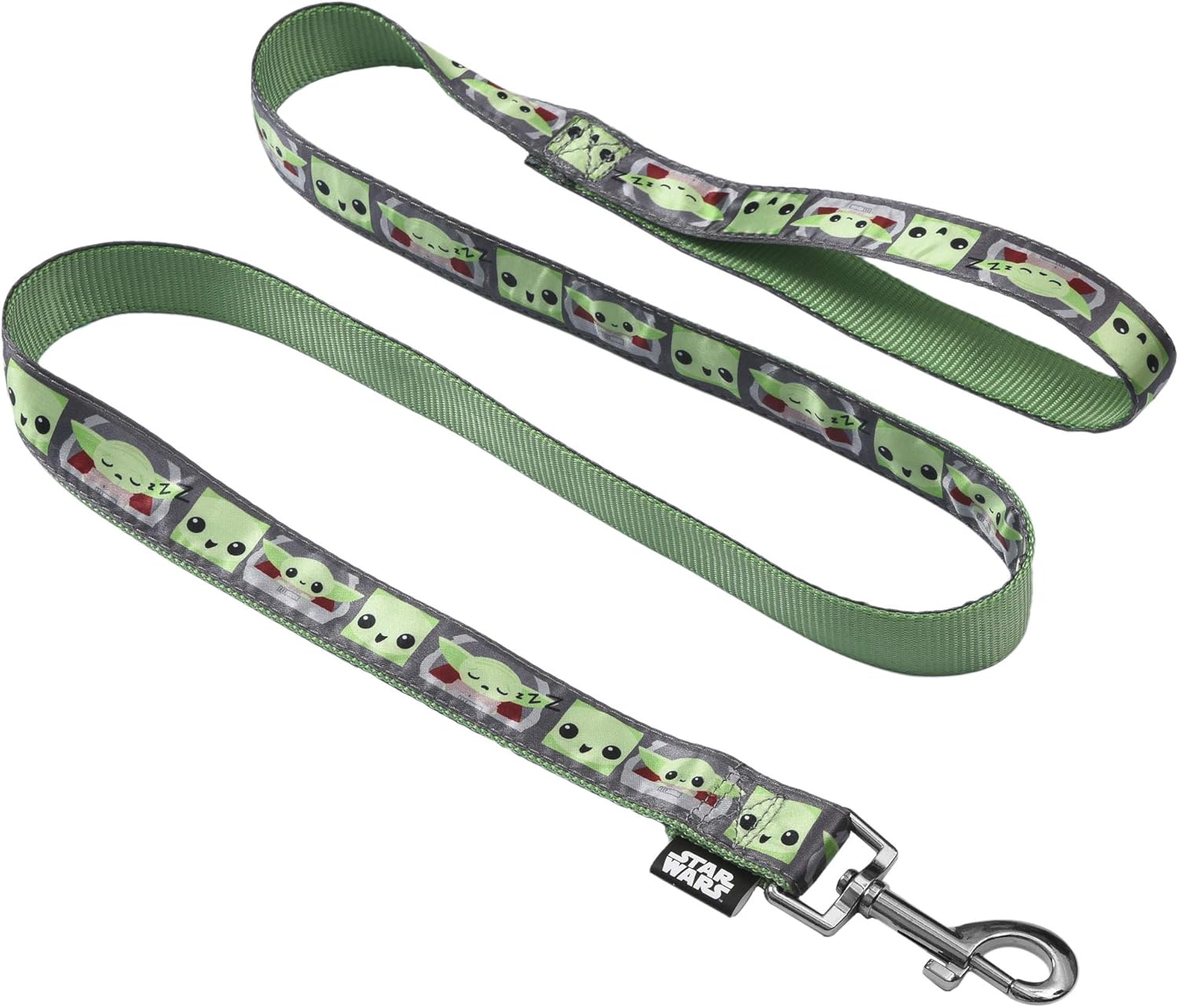 Star Wars for Pets The Mandalorian The Child – Correa para perro de 6 pies  Correa de perro de 6 pies se fija fácilmente a cualquier collar o arnés