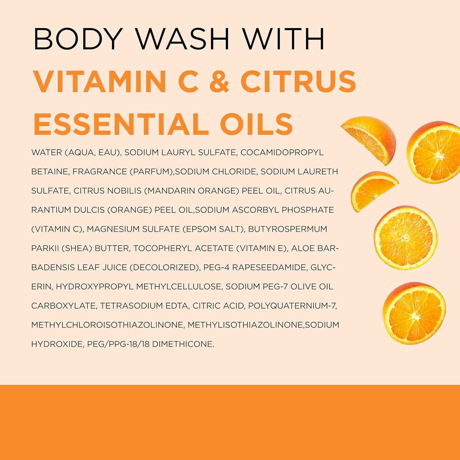 Dr Teal’s Gel de baño con sal pura de Epsom, resplandor y resplandor con vitamina C y aceites esenciales cítricos, 24 onzas (paquete de 2) (el