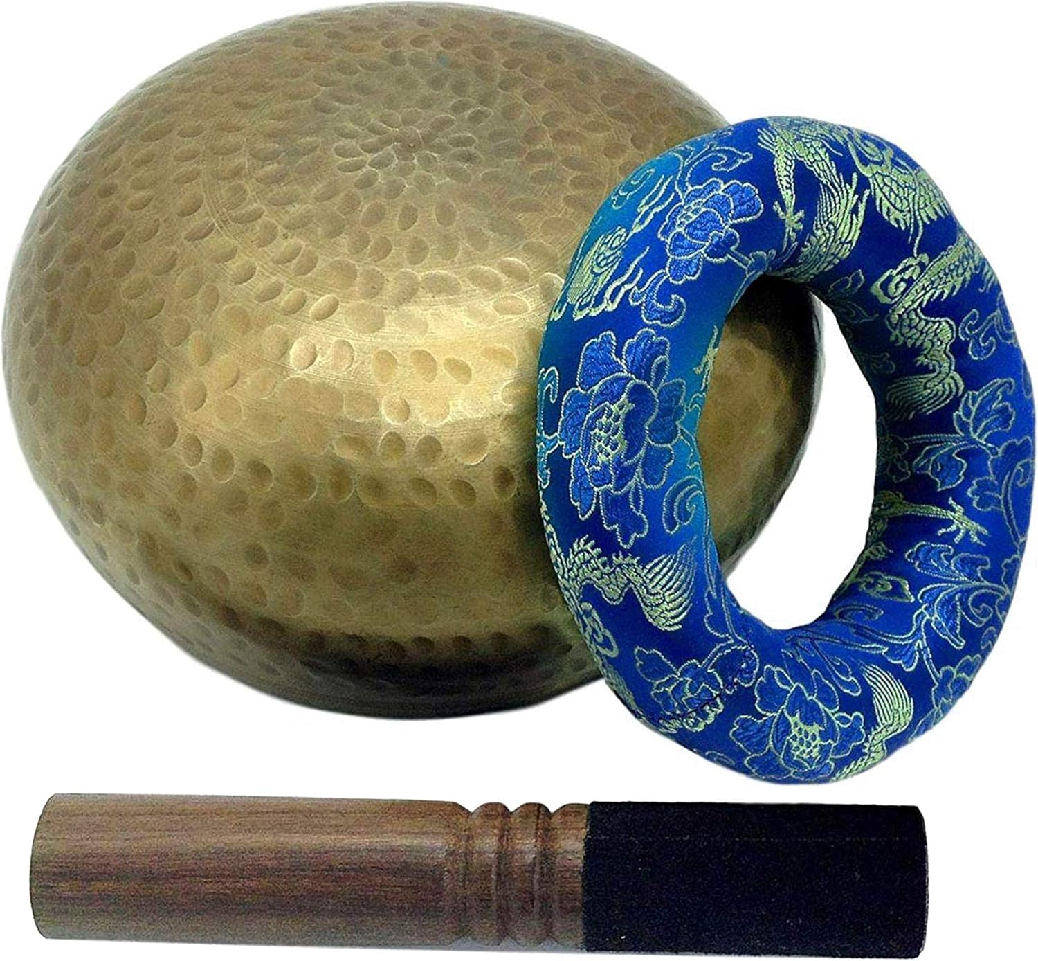 Juego de cuencos tibetanos martillados a mano de grado de meditación de 5.90 pulgadas, de calidad profesional, de 2.2 libras, con sonido tibetano,