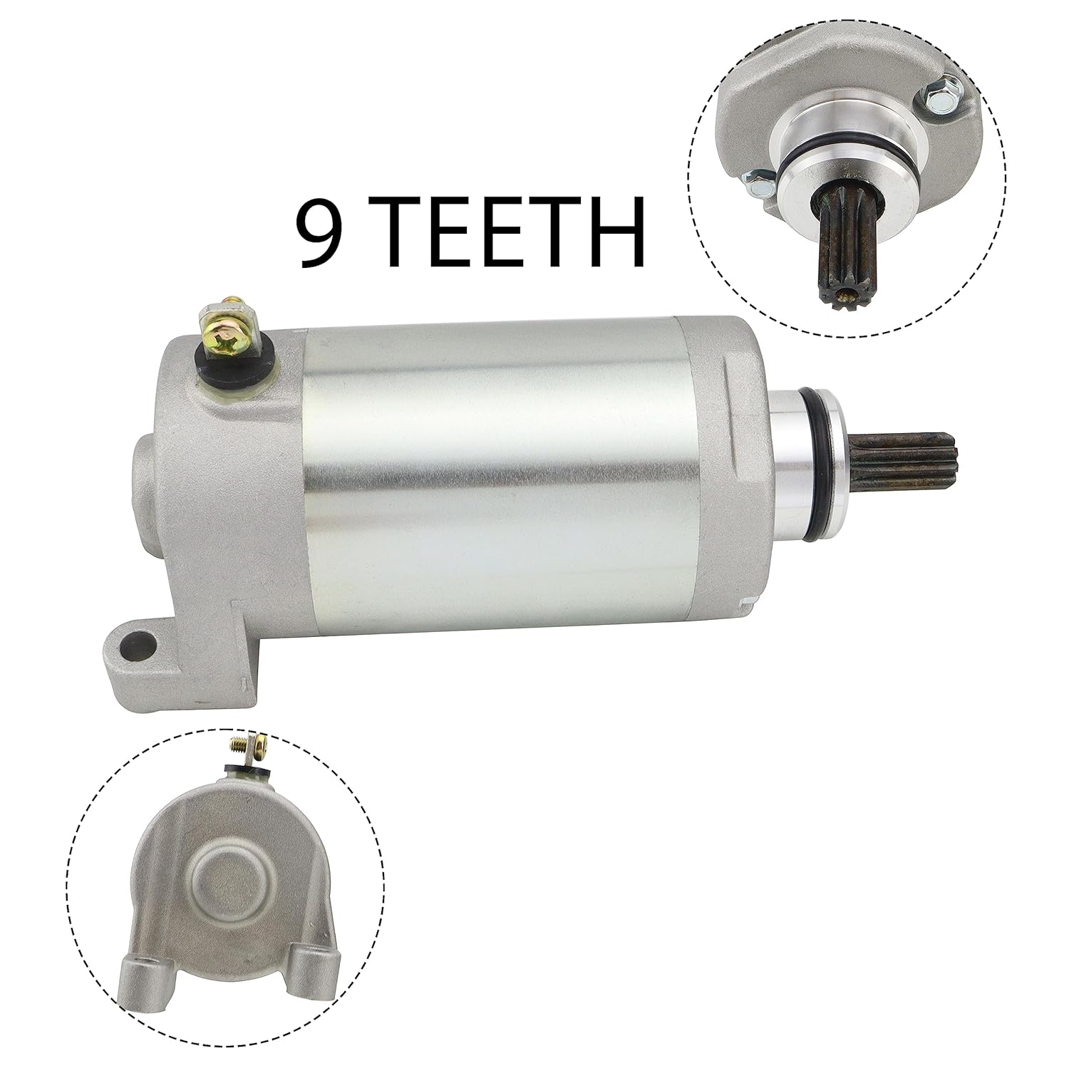 Motor de arranque con relé e interruptor de encendido para Yamaha Raptor 250 YFM25R 2008-2013, Raptor 250 YFM25R SE 2008-2011, Raptor 250 YFM25R SE
