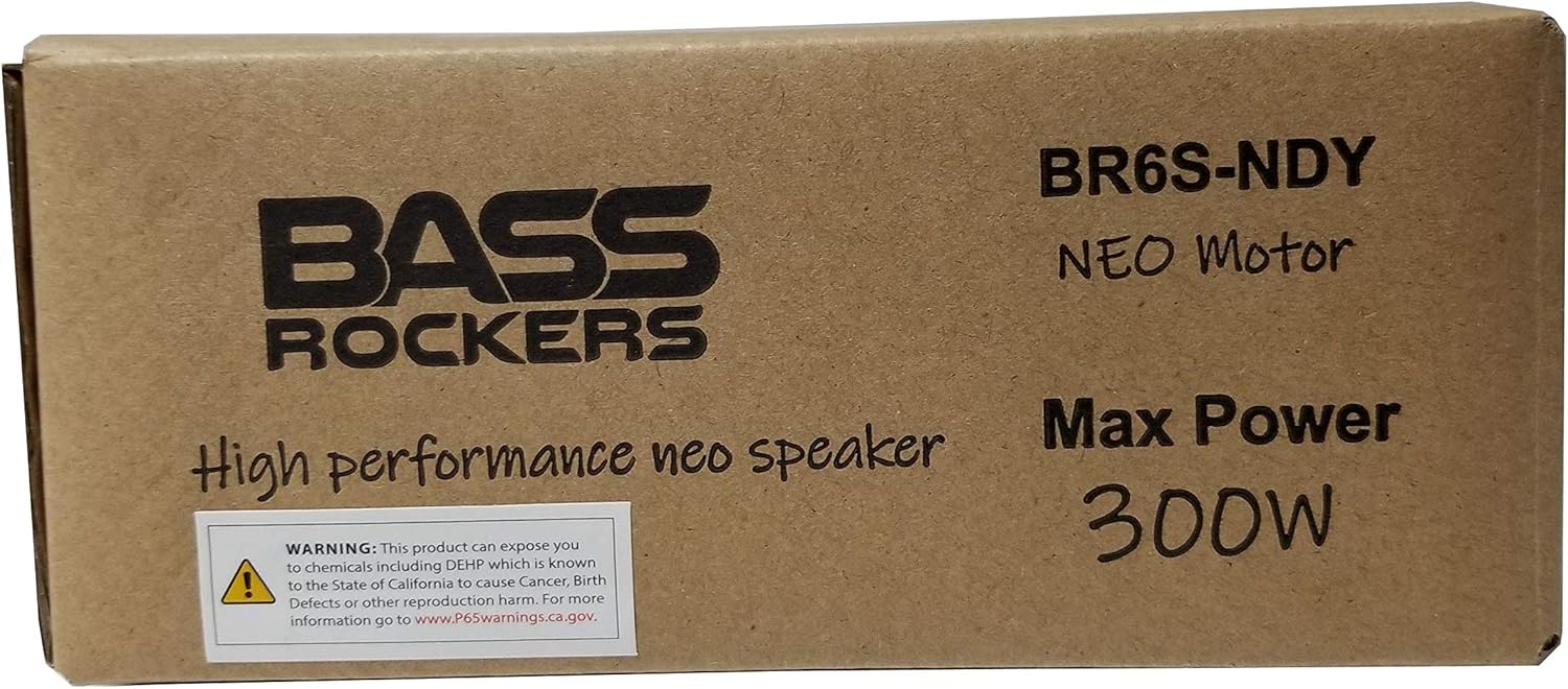 BR6S-NDY Altavoz delgado de neodimio de alto rendimiento de 6.5″
