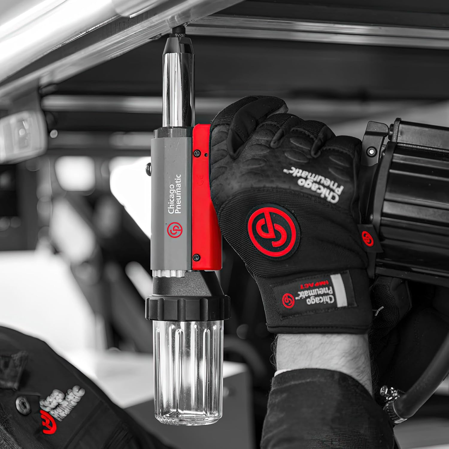 Chicago Pneumatic CP9887 – Remachadora de aire, herramientas mecánicas, construcción, mejoras para el hogar, herramienta de pistola de aire, tipo