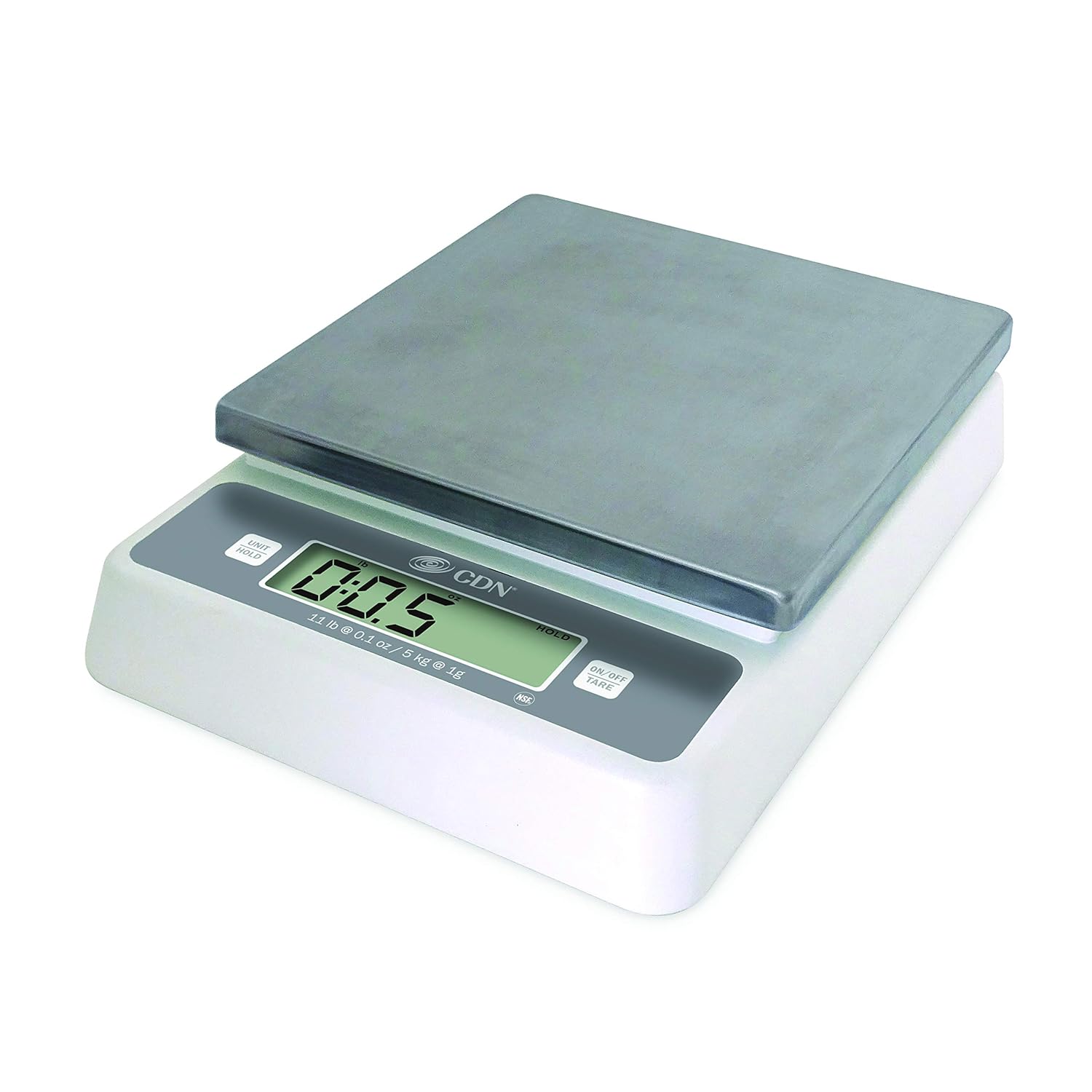CDN SD1112 Pro – Báscula digital precisa para control de porciones 11 libras, 2.19 pulgadas de altura, 9.72 pulgadas de ancho, 7.48 pulgadas de largo