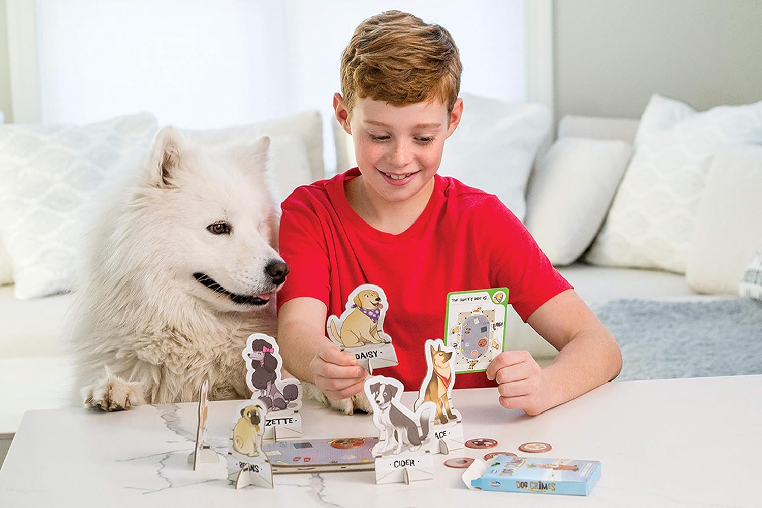 ThinkFun Crimes Juego de cerebro y rompecabezas para niños y niñas a partir de 8 años, un juego inteligente con un tema divertido y ilustraciones